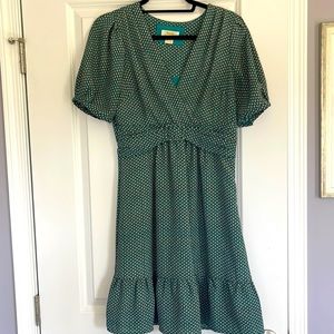 Maeve Anthropologie midi dress
